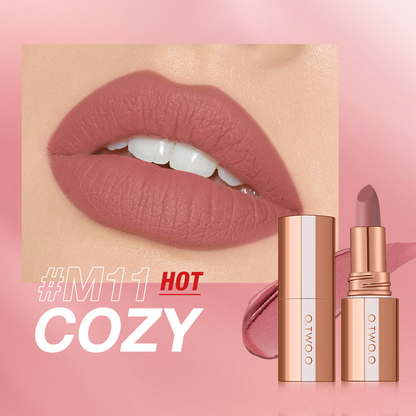 O.TWO.O Misty Kiss Color-Lock Velvet Matte Lipstick
