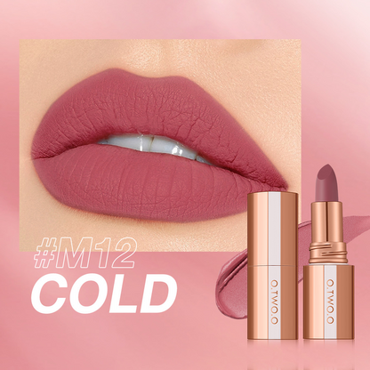 O.TWO.O Misty Kiss Color-Lock Velvet Matte Lipstick