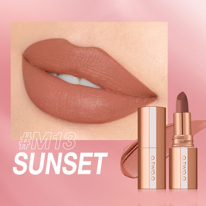 O.TWO.O Misty Kiss Color-Lock Velvet Matte Lipstick