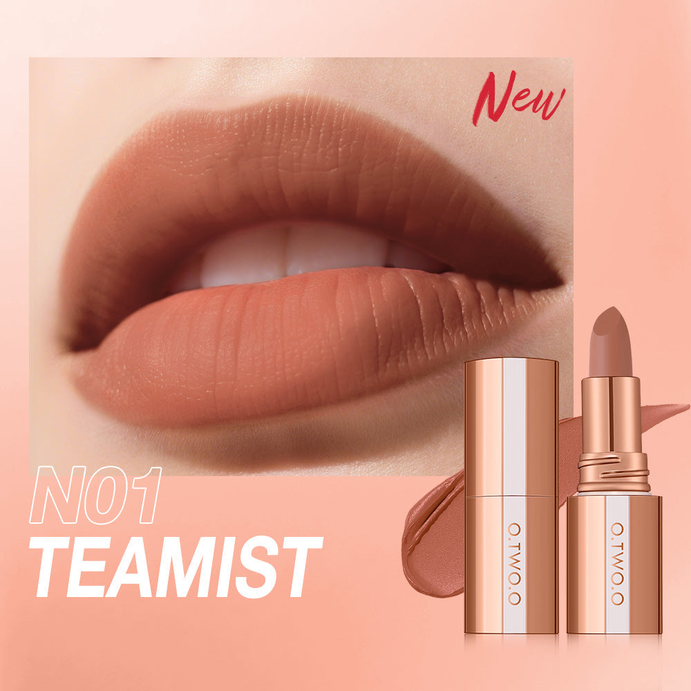 O.TWO.O Misty Kiss Color-Lock Velvet Matte Lipstick