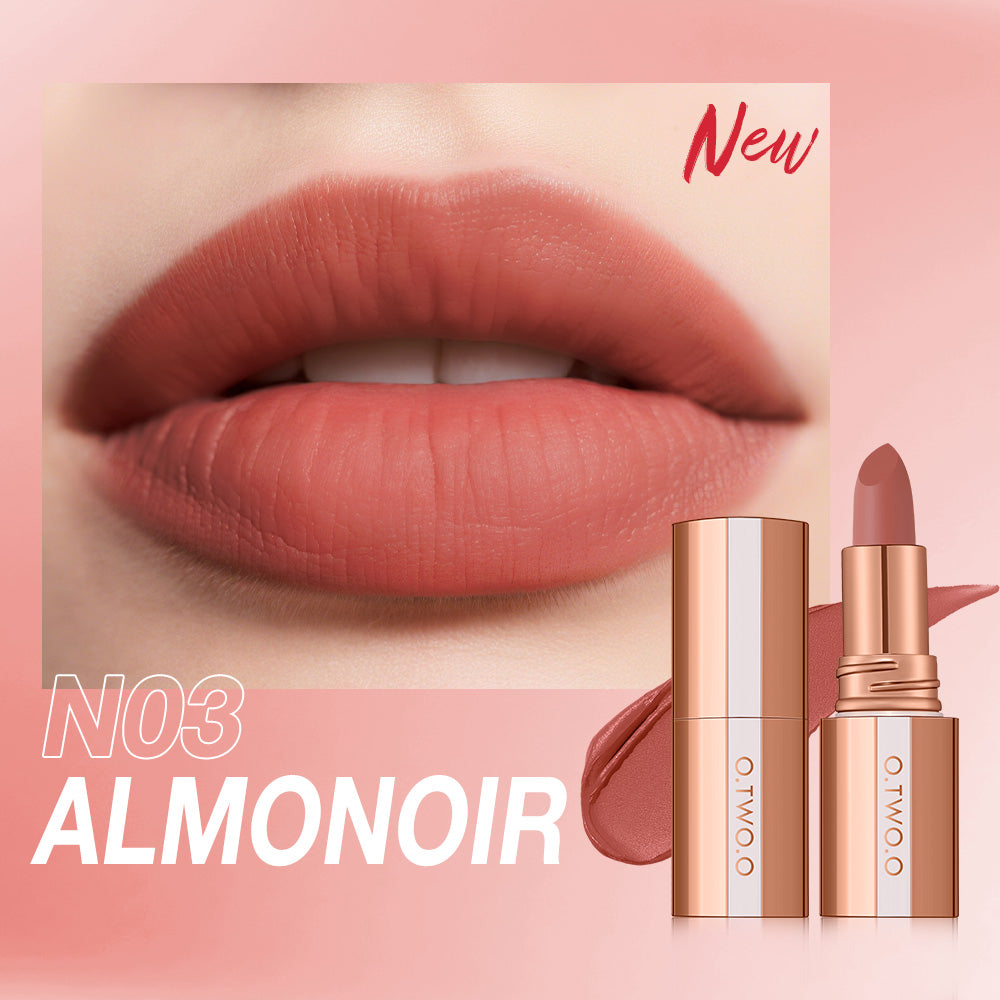 O.TWO.O Misty Kiss Color-Lock Velvet Matte Lipstick